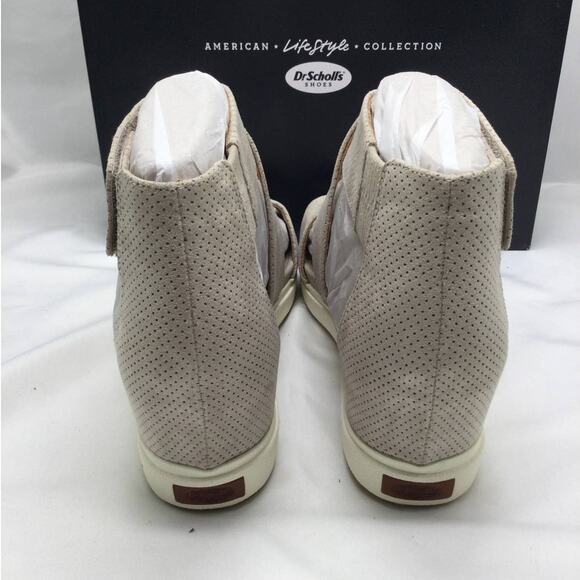 Dr. Scholl's Sheena Wedge Sandals Oyster Women's 9m NWT - Picture 3 of 5